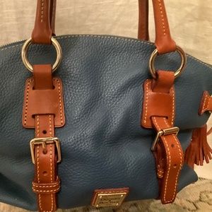 Dooney & Bourke Dark Blue Leather Purse